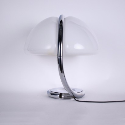 Martinelli Luce Serpente Lamp Metal Italy 1970s