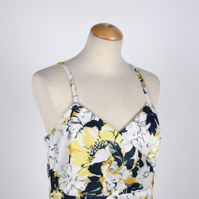 Vintage Max E Co. Kleid Polyester Gr. 46 Italien