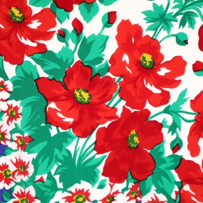 Foulard Vintage YSL Soie France Années 1980