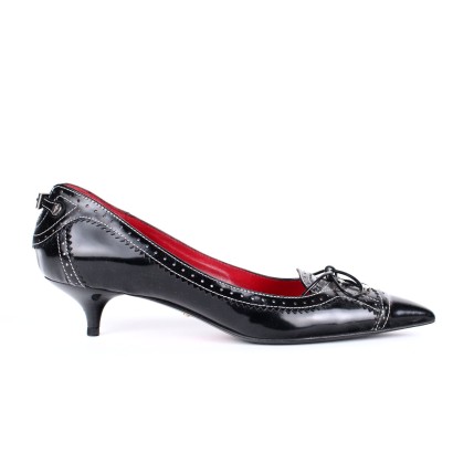 Décolleté Cesare Paciotti Leather Size 4 Italy