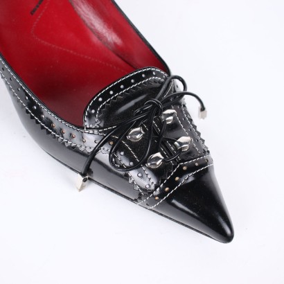 Décolleté Cesare Paciotti Leather Size 4 Italy