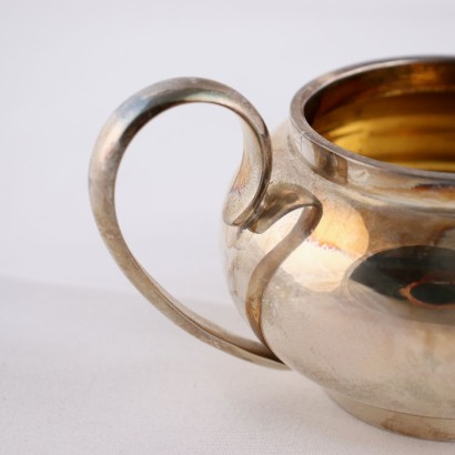 antiquariato, servizio da tavola, antiquariato servizio da tavola, servizio da tavola antico, servizio da tavola antico italiano, servizio da tavola di antiquariato, servizio da tavola neoclassico, servizio da tavola del 800,Servizio da Te in Argento Pampaloni Fi