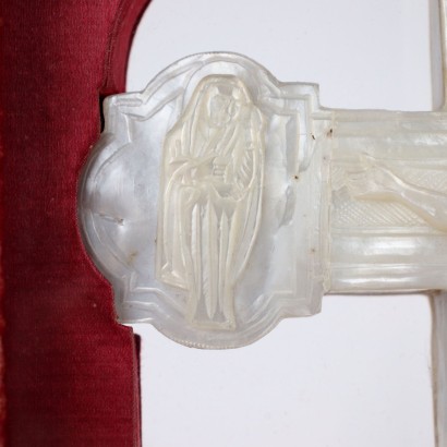 antiquariato, oggettistica, antiquariato oggettistica, oggettistica antica, oggettistica antica italiana, oggettistica di antiquariato, oggettistica neoclassico, oggettistica del 800,Crocefisso in Teca