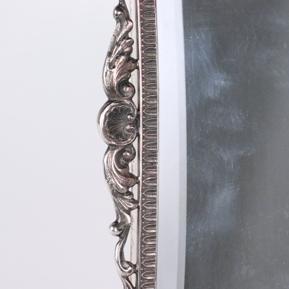 antiquariato, oggettistica, antiquariato oggettistica, oggettistica antica, oggettistica antica italiana, oggettistica di antiquariato, oggettistica neoclassico, oggettistica del 800,Specchio da Tavolo con Cornice in Arge