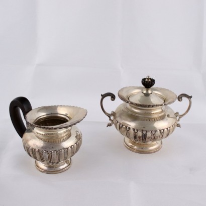 antiquariato, oggettistica, antiquariato oggettistica, oggettistica antica, oggettistica antica italiana, oggettistica di antiquariato, oggettistica neoclassico, oggettistica del 800,Servizio in Argento
