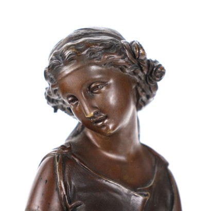 antiquariato, lampada da terra, antiquariato lampade da terra, lampada da terra antica, lampada da terra antica italiana, lampada da terra di antiquariato, lampada da terra neoclassico, lampada da terra del 800,Statua in Bronzo Moreau