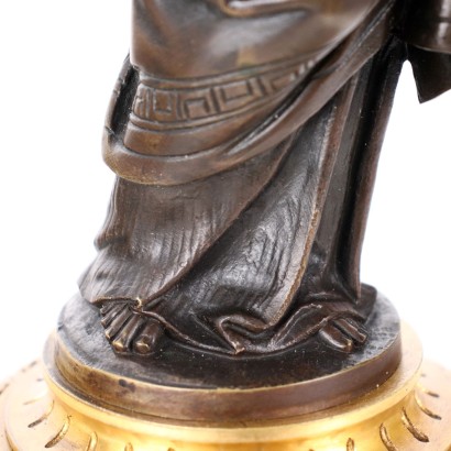 antiquariato, lampada da terra, antiquariato lampade da terra, lampada da terra antica, lampada da terra antica italiana, lampada da terra di antiquariato, lampada da terra neoclassico, lampada da terra del 800,Statua in Bronzo Moreau