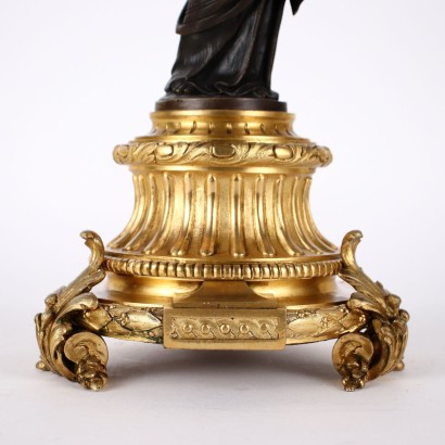 antiquariato, lampada da terra, antiquariato lampade da terra, lampada da terra antica, lampada da terra antica italiana, lampada da terra di antiquariato, lampada da terra neoclassico, lampada da terra del 800,Statua in Bronzo Moreau