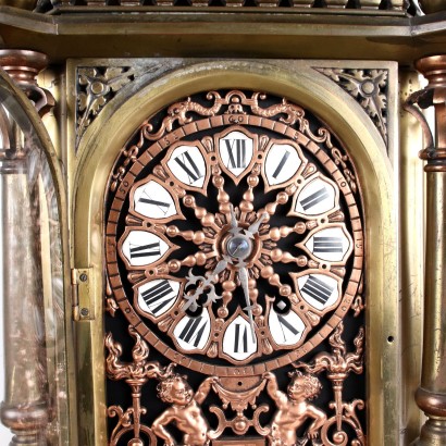 antiquariato, orologio, antiquariato orologio, orologio antico, orologio antico italiano, orologio di antiquariato, orologio neoclassico, orologio del 800, orologio a pendolo, orologio da parete,Trittico Orologio