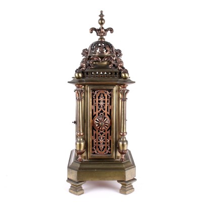 antiquariato, orologio, antiquariato orologio, orologio antico, orologio antico italiano, orologio di antiquariato, orologio neoclassico, orologio del 800, orologio a pendolo, orologio da parete,Trittico Orologio