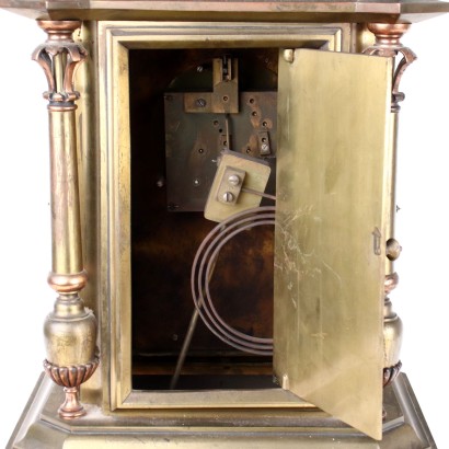 antiquariato, orologio, antiquariato orologio, orologio antico, orologio antico italiano, orologio di antiquariato, orologio neoclassico, orologio del 800, orologio a pendolo, orologio da parete,Trittico Orologio