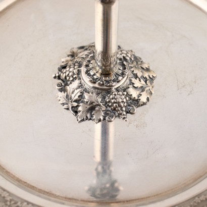 antiquariato, oggettistica, antiquariato oggettistica, oggettistica antica, oggettistica antica italiana, oggettistica di antiquariato, oggettistica neoclassico, oggettistica del 800,Alzatina Porta Frutta in Argento Fratell