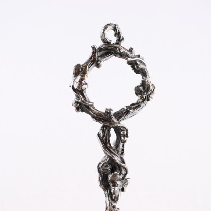antiquariato, oggettistica, antiquariato oggettistica, oggettistica antica, oggettistica antica italiana, oggettistica di antiquariato, oggettistica neoclassico, oggettistica del 800,Alzatina Porta Frutta in Argento Fratell