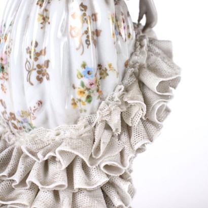 Dame en Porcelaine de Luigi Fabris Italie XX Siècle