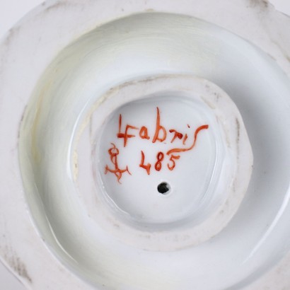 Dame en Porcelaine de Luigi Fabris Italie XX Siècle