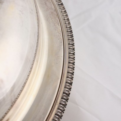 antigüedades, vajilla, antigüedades de vajilla, vajilla antigua, vajilla italiana antigua, vajilla antigua, vajilla neoclásica, vajilla del siglo XIX, plato de verduras de plata Romeo Miracoli
