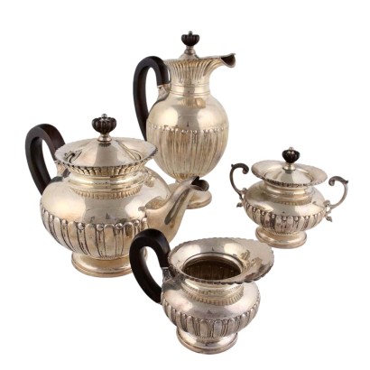 antiquariato, oggettistica, antiquariato oggettistica, oggettistica antica, oggettistica antica italiana, oggettistica di antiquariato, oggettistica neoclassico, oggettistica del 800,Servizio in Argento