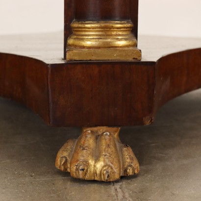 antiquariato, tavolino, antiquariato tavolini, tavolino antico, tavolino antico italiano, tavolino di antiquariato, tavolino neoclassico, tavolino del 800,Gueridon Impero in Noce