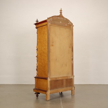 Vitrine Umbertine Merisier Italie XIX Siècle