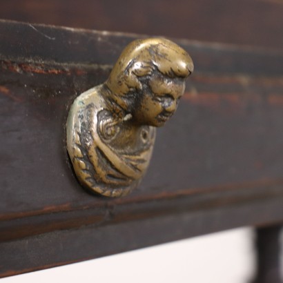 Baroque Table Walnut Italy XVIII Century