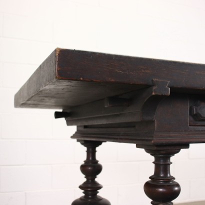 Baroque Table Walnut Italy XVIII Century
