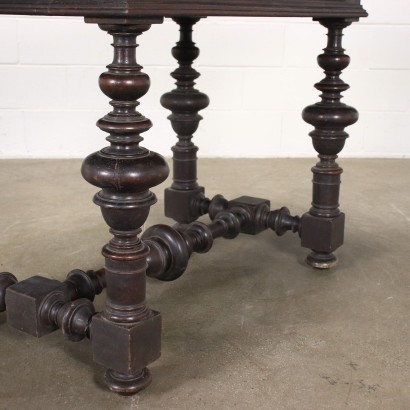 Baroque Table Walnut Italy XVIII Century