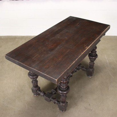 Baroque Table Walnut Italy XVIII Century