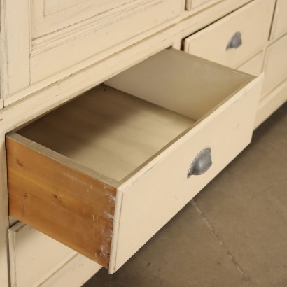 Kleiderschrank Holz Italien XIX Jhd