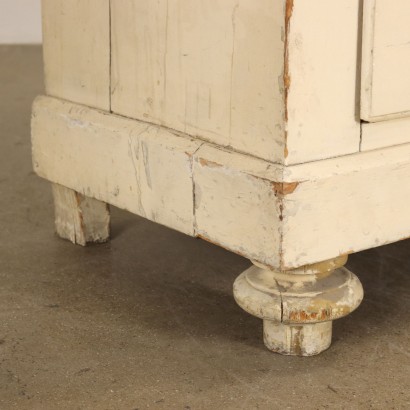 Kleiderschrank Holz Italien XIX Jhd