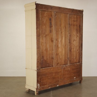 Kleiderschrank Holz Italien XIX Jhd