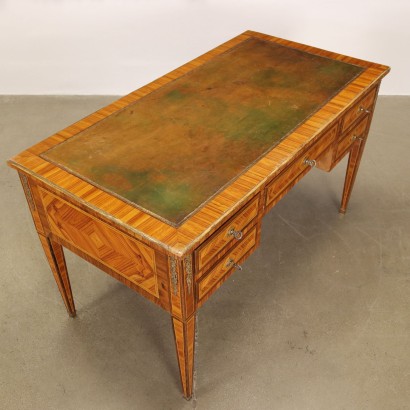 antiquariato, scrivania, antiquariato scrivanie, scrivania antica, scrivania antica italiana, scrivania di antiquariato, scrivania neoclassica, scrivania del 800,Scrivania a Giorno in Stile Neoclassico