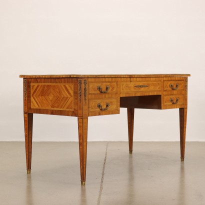 antiquariato, scrivania, antiquariato scrivanie, scrivania antica, scrivania antica italiana, scrivania di antiquariato, scrivania neoclassica, scrivania del 800,Scrivania a Giorno in Stile Neoclassico