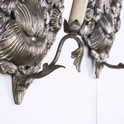 Pair of Applique Shear Plate Italy XIX Century