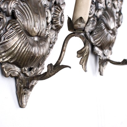 Pair of Applique Shear Plate Italy XIX Century