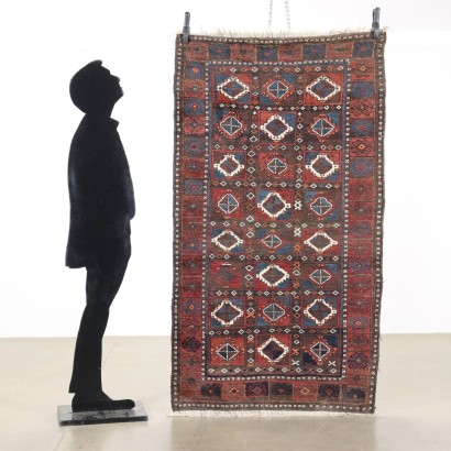 Beluchi Carpet Wool Big Knot Iran 1950s-1960s