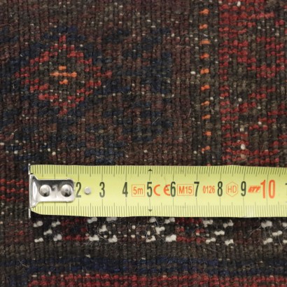 Beluchi Carpet Wool Big Knot Iran 1950s-1960s