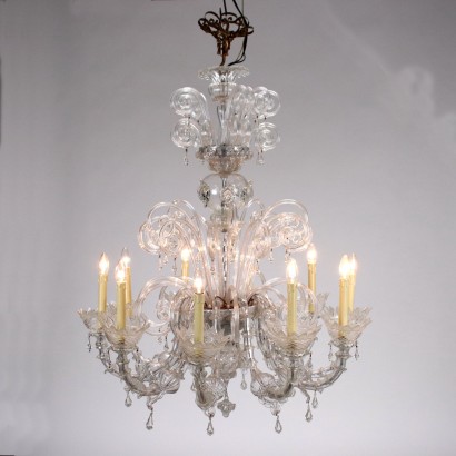 antiquariato, lampadario, antiquariato lampadari, lampadario antico, lampadario antico italiano, lampadario di antiquariato, lampadario neoclassico, lampadario del 800,Lampadario Pastorale Murano