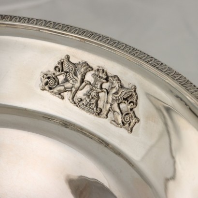 Backsplash Silver Messulam Man. Italy XX Century