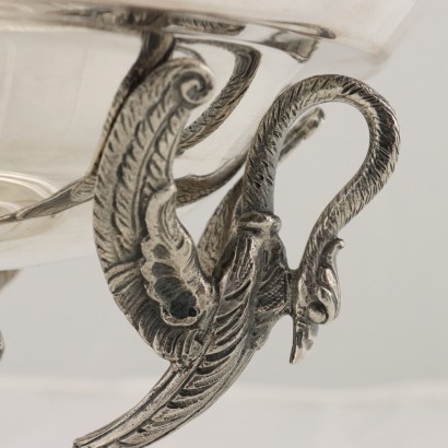 Backsplash Silver Messulam Man. Italy XX Century