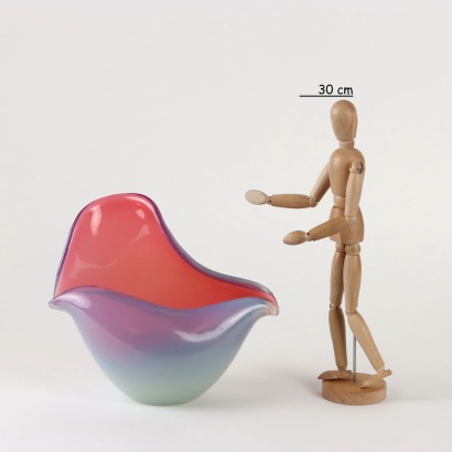 Murano Skulptur Glas Italien 1960er