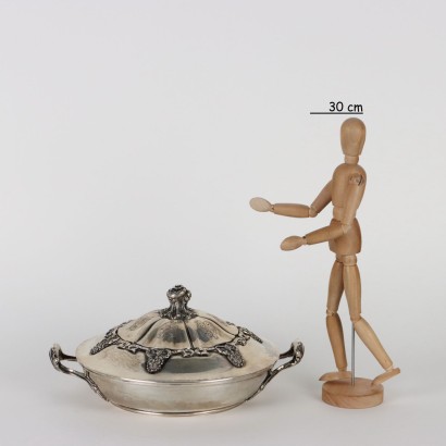 antigüedades, objetos, objetos antiguos, objetos antiguos, objetos antiguos italianos, objetos antiguos, objetos neoclásicos, objetos del siglo XIX, caja de plata