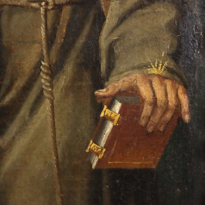 Huile sur Toile Sujet Sacré Italie XVI-XVII Siècle
