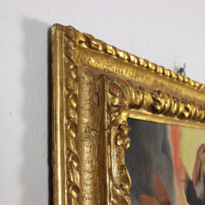 Huile sur Toile Sujet Sacré Italie XVI-XVII Siècle