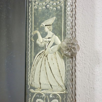 Murano Mirror Italy XX Century