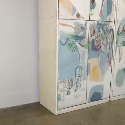 Giorgio Bellandi,Decorazione pittorica di ante di armadio,Giorgio bellandi ,Giorgio bellandi ,Giorgio bellandi ,Giorgio bellandi