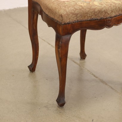 antigüedad, silla, sillas antiguas, silla antigua, silla italiana antigua, silla antigua, silla neoclásica, silla del siglo XIX, Grupo de sillas de estilo barroco