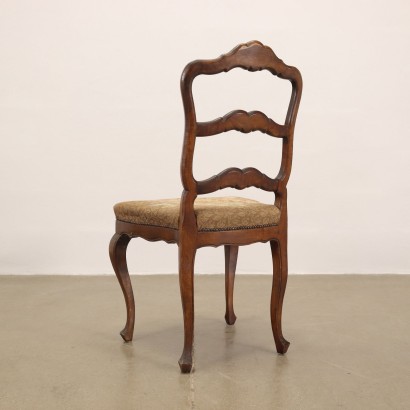 antigüedad, silla, sillas antiguas, silla antigua, silla italiana antigua, silla antigua, silla neoclásica, silla del siglo XIX, Grupo de sillas de estilo barroco