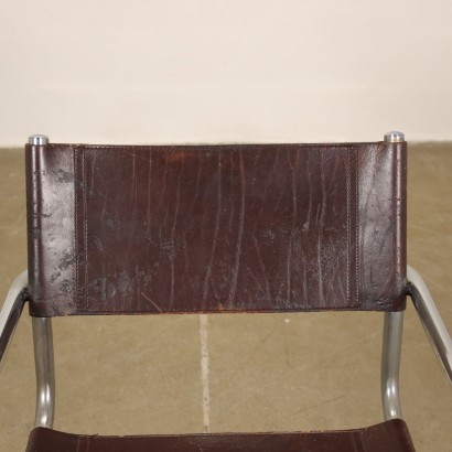 Bauhaus Stil Stuhl Metall Italien 1960er