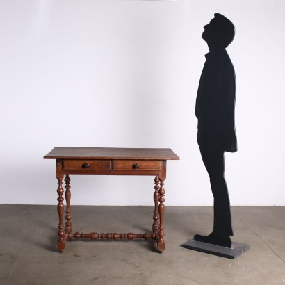 Table Baroque Noyer Italie XVIII Siècle