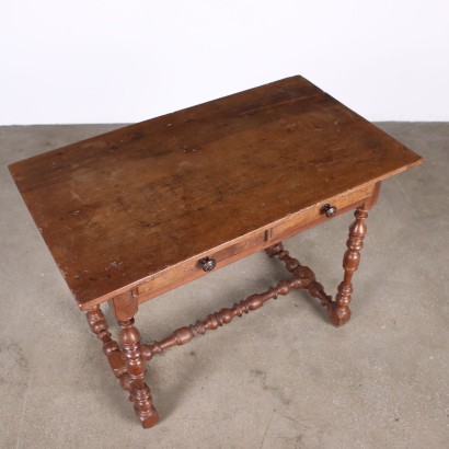 Table Baroque Noyer Italie XVIII Siècle